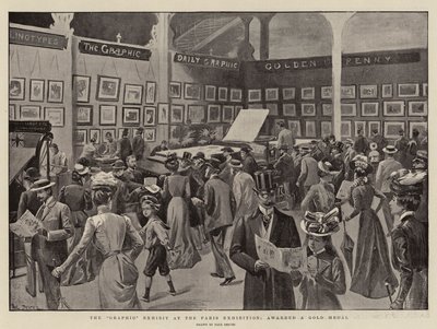 The Graphic Exhibit at the Paris Exhibition, awarded a Gold Medal by Paul Destez